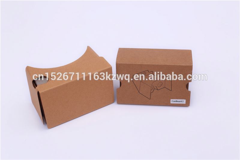 Impression personnalisée réalité Virtuelle google carton 2.0 bf film bleu de réalité virtuelle 3d vr box 3d lunettes 3d boîte vr
