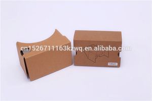 Impression personnalisée réalité Virtuelle google carton 2.0 bf <span class=keywords><strong>film</strong></span> bleu de réalité virtuelle 3d vr box 3d lunettes 3d boîte vr - Product Image 3