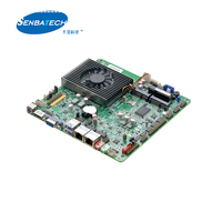 Carte mère I5-4300U DDR3L 2*RTL8111H Lan Core I5 LPT PS2 SIM 12V Thin Mini Itx avec processeur VGA HD LVDS/eDP