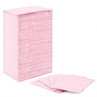 Bavette dentaire jetable en papier laminé PE, tablier dentaire imperméable et résistant aux taches pour clinique dentaire, personnalisation disponible