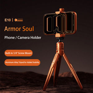 Новый штатив Boneruy E10 из цельного алюминия, устойчивый, многофункциональный держатель для телефона - Product Image 1