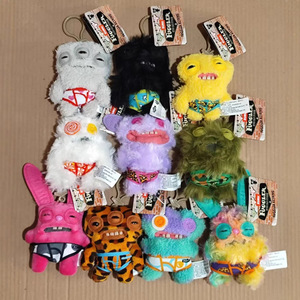 Fuggler Cute Monster Schlüssel bund Ugly Cute Doll Handgemachte Anhänger Cute Monster Baby Screaming Monster Doll - Product Image 1
