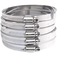 Collier de serrage universel en acier inoxydable 304 de 3 pouces pour collecteur d'échappement latéral/turbine, avec garantie de 3 ans, personnalisable OEM