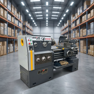 Torno Convencional CS6150x3000, Diámetro de Torneado 500mm, Diámetro del Eje 82mm, Torno Manual para Piezas de Maquinaria de Construcción - Product Image 1
