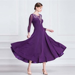 M-18228 महिला बॉलरूम नृत्य प्रशिक्षण पोशाक महिलाओं सेक्सी साल्सा आर्बिक नृत्य के लिए मानक पोशाक - Product Image 5