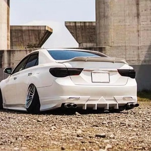 Spoiler Posteriore Toyota Mark <span class=keywords><strong>X</strong></span> Esclusivo in ABS, Spoiler Modificato Stile R Sportivo, Alettone Posteriore LIP Duchtail per Reiz 2011-2018 - Product Image 4