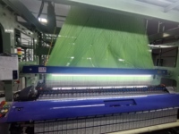 Étiquette tissée personnalisée en polyester lavable découpée au laser avec ourlet, en tissu damassé pour vêtements de mode