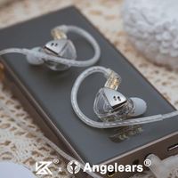 KZ Libra HiFi Earphone In-Ear earbud IEM, headset Monitor musik Headphone berkabel untuk bermain game