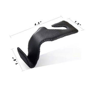 Crochet de suspension en cuir haut de gamme pour dossier de siège de voiture, accroche-tête multifonctionnel pour voiture, accessoire créatif pour l'intérieur du siège arrière - Product Image 6