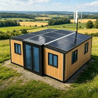 Maison extensible de 20 pieds facile à installer avec salle de bain pour une habitation permanente