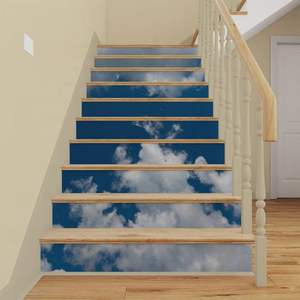 Autocollants d'Escalier Personnalisés Autocollants en Vinyle Autocollant pour Escalier, Décorations Murales d'Escalier - Product Image 4