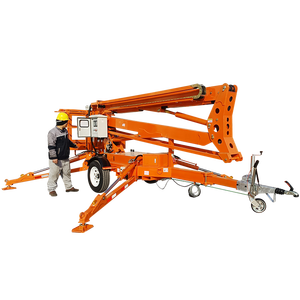 कारखाना आउटलेट आर्म लिफ्ट प्लेटफॉर्म हाइड्रोलिक हवाई कार्य मंच डीजल/इलेक्ट्रिक व्यक्त बूट लिफ्ट - Product Image 2