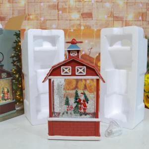 Nouveauté : Lanterne LED 1L blanc chaud avec eau pour la décoration de Noël et des fêtes, cadeau pour enfants - Product Image 5