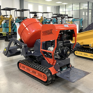 Chất lượng cao cho ăn tự động trộn bê tông nhỏ Crawler Xăng TRỘN BÊ TÔNG nhà máy xây dựng bảo trì máy trộn bê tông - Product Image 6