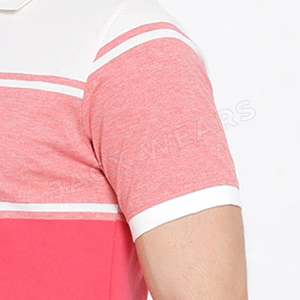 Chemises à manches courtes pour hommes de haute qualité, 100 % coton tricoté, unies, écologiques, respirantes, infroissables et compressées, différentes - Product Image 4