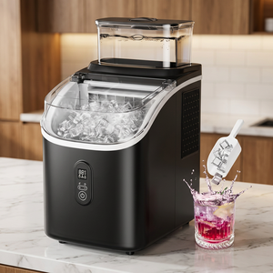 Countertop Automatic Home <b>Ice</b> <b>Maker</b> Self Clean Small <b>Ice</b> Making Machine Wholesale OEM - Product Image 1