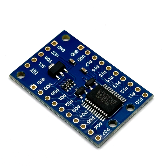 I2C IO Expansion Module PCF8575 Chip 16 Channel IO Port Expander DC 2.5 -5.5V Control Board