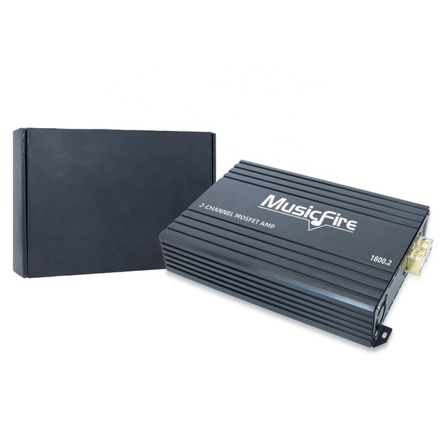 2 Channel Car Amplifier Professional Class AB  Car Amplifier 1800.2