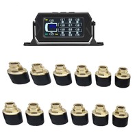 Nouvelle arrivée Heavy Duty 12-Wheel Truck and RV TPMS Sensor 433.92Mhz Système de surveillance de la pression des pneus pour