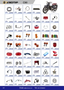 โช้คอัพหน้ามอเตอร์ไซ<span class=keywords><strong>ค</strong></span>์ 215 มม. สำหรับ C50 <span class=keywords><strong>C70</strong></span> Passport C90 Cub Super Cub 90 หมายเลขอะไหล่แท้ โช้คอัพหน้า 51400-GB4-682 - Product Image 3
