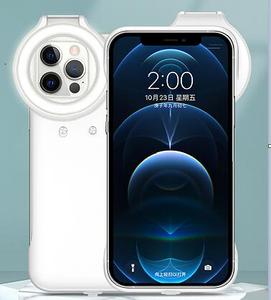 Anneau de téléphone <span class=keywords><strong>Portable</strong></span> avec Flash LED, compatible avec <span class=keywords><strong>iphone</strong></span> 12, 13 Pro Max, couverture pour Selfie - Product Image 2