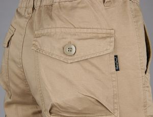 Оптовые новые многофункциональные повседневные тактические брюки-карго с множеством карманов, свободного кроя, износостойкие, для активного отдыха и альпинизма - Product Image 3