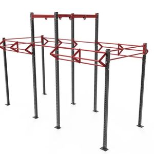 Equipo de Gimnasio para Deportes al Aire Libre, Conjuntos de Ejercicio para Parques, Multiusos, Combinación de Soportes para Sentadillas, Desarrollo Muscular, Uso Comercial, Independiente - Product Image 1