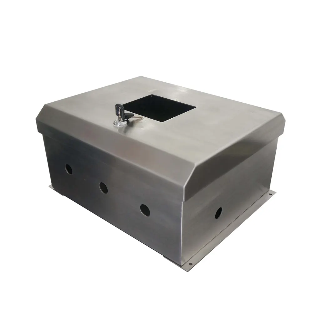 金属ボックス屋外防水板金ステンレス鋼アルミ電気エンクロージャーメータージャンクションメタルボックス