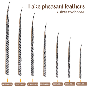 Plumes de faisan artificielles longues en gros, plumes de faisan Reeves, plumes de faisan pour costumes de carnaval - Product Image 3