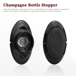 Cheerfast - Bomba Selladora de Vino Reutilizable de Silicona con Sellador de Botellas al Vacío, Tapones de Acero Inoxidable para Vino - Product Image 2