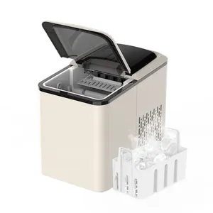 27lbs Haushalt tragbare Eismaschine 2 Größe Eiswürfel Selbst reinigende Touch Control Eismaschine Heimgebrauch Party Kaffee