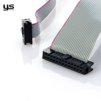 Cable de Soporte para Puerto Serie RS232 DB9 Macho a Conector de Placa Base IDC de 9 Pines para Enlace de Comunicación de PC Industrial