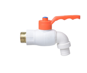 ก๊อกน้ำพลาสติก PPR <span class=keywords><strong>ราคา</strong></span>โรงงาน HONGKE แบบติดผนังรูเดียวสำหรับอ่างล้างหน้าในห้องน้ำ พร้อมแกนวาล์วทองเหลือง - Product Image 5