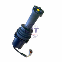 Ensemble de commande de joystick pour niveleuse Caterpillar PM312 PM310, référence 5197975 (519-7975), comprenant la vanne pilote et la poignée de commande.