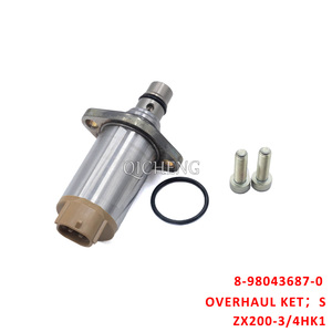 8-98043687-0 ZX200-3 ZX240-3 ZX200-5A ZX250-5A FVM FVZ NQR NPR 4HK1 เครื่องยนต์ 6HK1 อะไหล่เครื่องยนต์ ปั๊มแรงดันสูง โซลินอยด์วาล์ว - Product Image 3