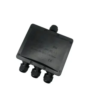 M686 IP68 4 Ways 4 Holders Waterproof Junction Box For Cable Diameter 4-15mm Screwless Connector Box