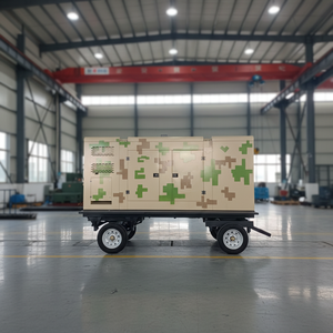 Electric 20kva 20kw 3 Phase Silent diesel <strong>Power</strong> <strong>Generator</strong> 25kva 20kw Trailer - Product Image 5