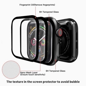 Colorida funda protectora para reloj inteligente, carcasa de cristal para PC, Protector de pantalla para <span class=keywords><strong>Apple</strong></span> <span class=keywords><strong>Watch</strong></span>, <span class=keywords><strong>2021</strong></span> - Product Image 3