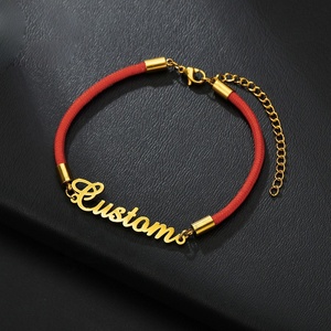 Best Souvenir Gifts Adult Kids Custom Nameplate Stainless Steel Chain Silver Gold Zircon Unisex <strong>Personalised</strong> <strong>Name</strong> <strong>Bracelet</strong> USA - Product Image 5