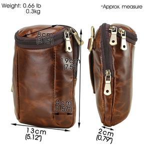 Livraison Gratuite Nouvelle arrivée noir hommes sac de taille <span class=keywords><strong>en</strong></span> cuir véritable petit sac <span class=keywords><strong>banane</strong></span> sac à <span class=keywords><strong>bandoulière</strong></span> - Product Image 2