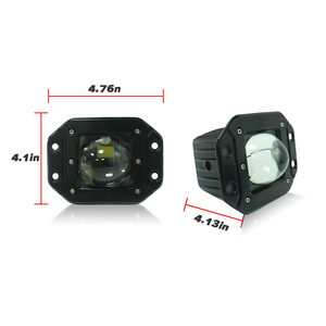 Lampu depan Led sepeda motor 12V 30W, lensa proyektor lampu depan lampu sein motor lampu kerja LED bola lampu - Product Image 4
