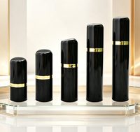 Flacon pompe sans air en plastique de luxe vide de 15 ml, 30 ml, 50 ml, 80 ml, 100 ml pour cosmétiques et soins de la peau, double flacon en plastique