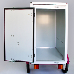 Carga pesada bicicleta eléctrica camión de reparto caja trasera <span class=keywords><strong>Velomobile</strong></span> 3 ruedas Ebike para carga con caja de aluminio para entrega - Product Image 3