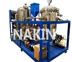 Environmentally Friendly Cooking Oil Purifier Oil Refinery Plant Oil Filtration System