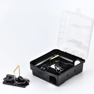 สถานีวางเหยื่อกันน้ำสำหรับหนู แบบใส ทนทานต่อสภาพอากาศ ป้องกันสัตว์ฟันแทะ - ดักหนูแบบเป็นมิตรกับสิ่งแวดล้อม ทางเข้าสองทาง สำหรับเหยื่อแบบก้อน - Product Image 1