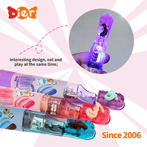 Kẹo bán buôn, nhãn hiệu riêng tùy chỉnh, bàn chải đánh răng LED, vị sô cô la không đường, kẹo dẻo dạng lỏng, kẹo cứng, kẹo trẻ em, đồ chơi kẹo, ODM - Product Image 3