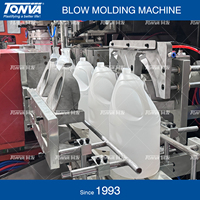 Machine de moulage par extrusion-soufflage de bouteilles de détergent à lessive en plastique de 1 gallon
