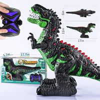 Jouets de dinosaure RC robot LED marcheur télécommandé rechargeable pour enfants EPT Kids