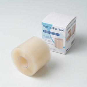 Rollo de Hidrocoloide Adhesivo Transparente, Libre de Látex, Grado Médico <span class=keywords><strong>CL</strong></span>, Desinfectante EO Clase I, Amigable con la Piel, para el Cuidado de Acné y Ampollas - Product Image 1