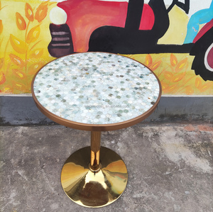 WEIDE nhà máy tùy chỉnh đá cẩm thạch khảm Bàn cà phê khách sạn nhà cá nhân đá bảng bãi biển ngoài trời sân bảng - Product Image 4